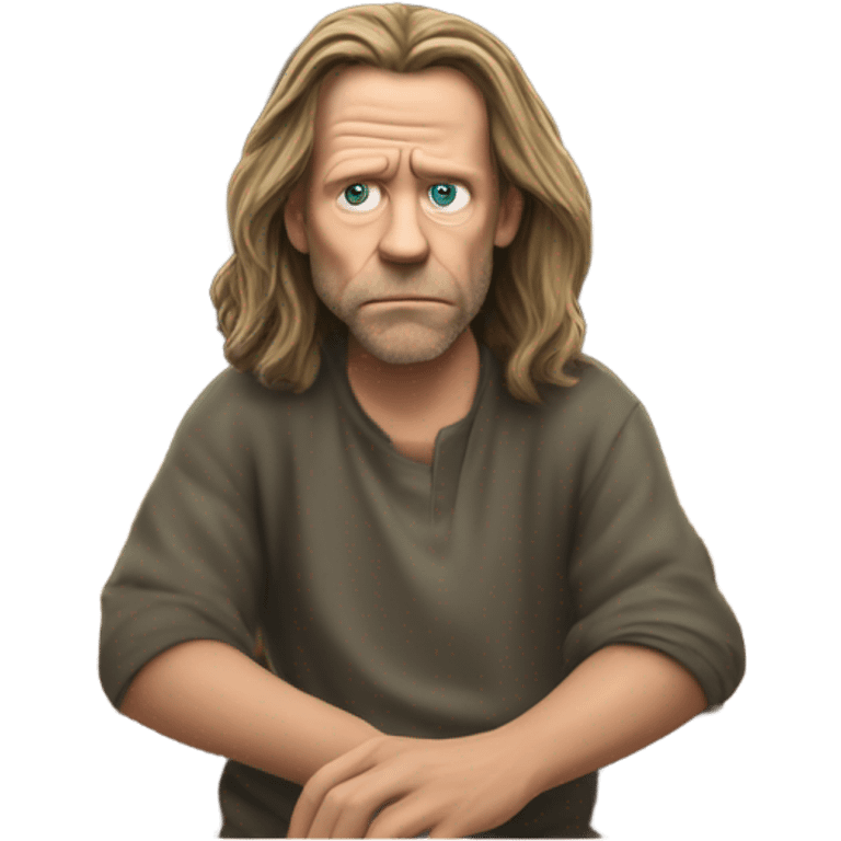 Frank Gallagher at church  emoji