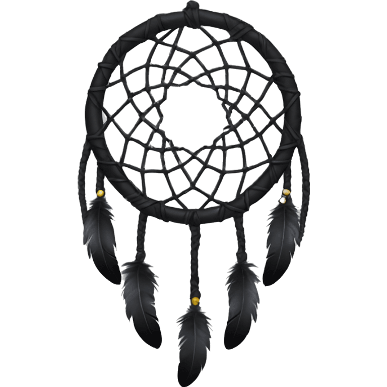 black dream catcher emoji