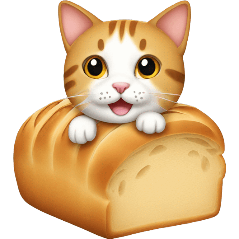 bread with cat emoji