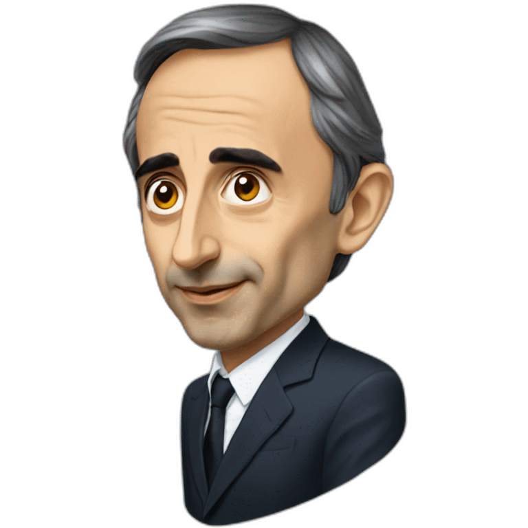 Éric zemmour portrait épaules emoji