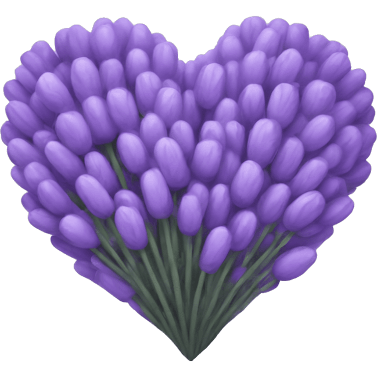 Lavender Heart emoji