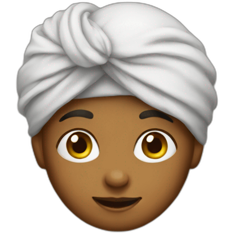 Kids with turban emoji