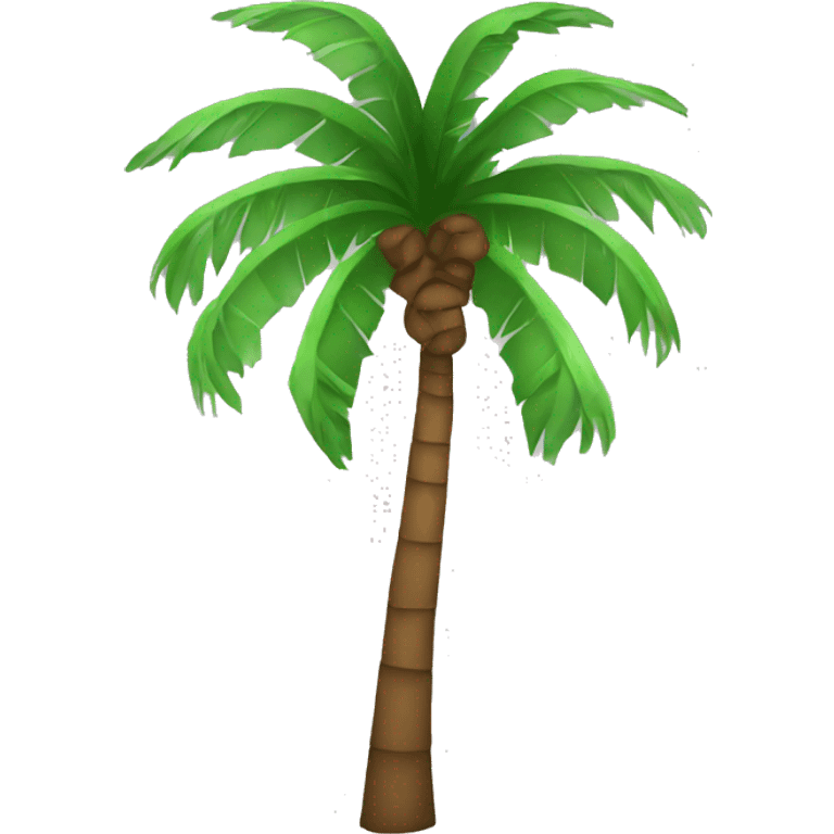 Palm tree Christmas emoji