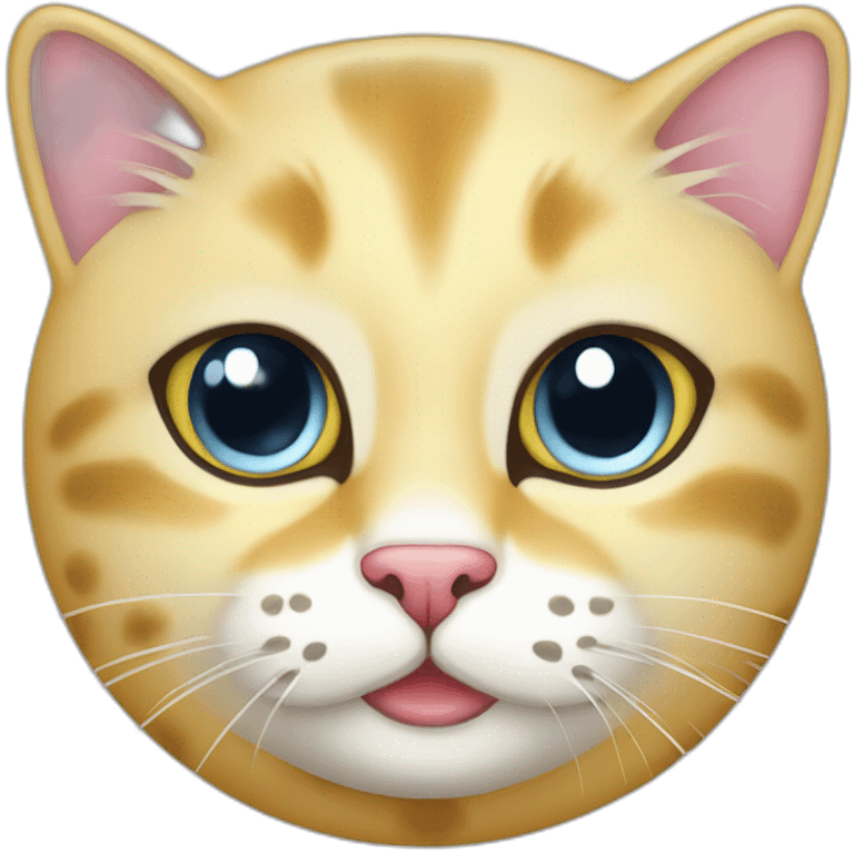 Swiss cheese cat emoji