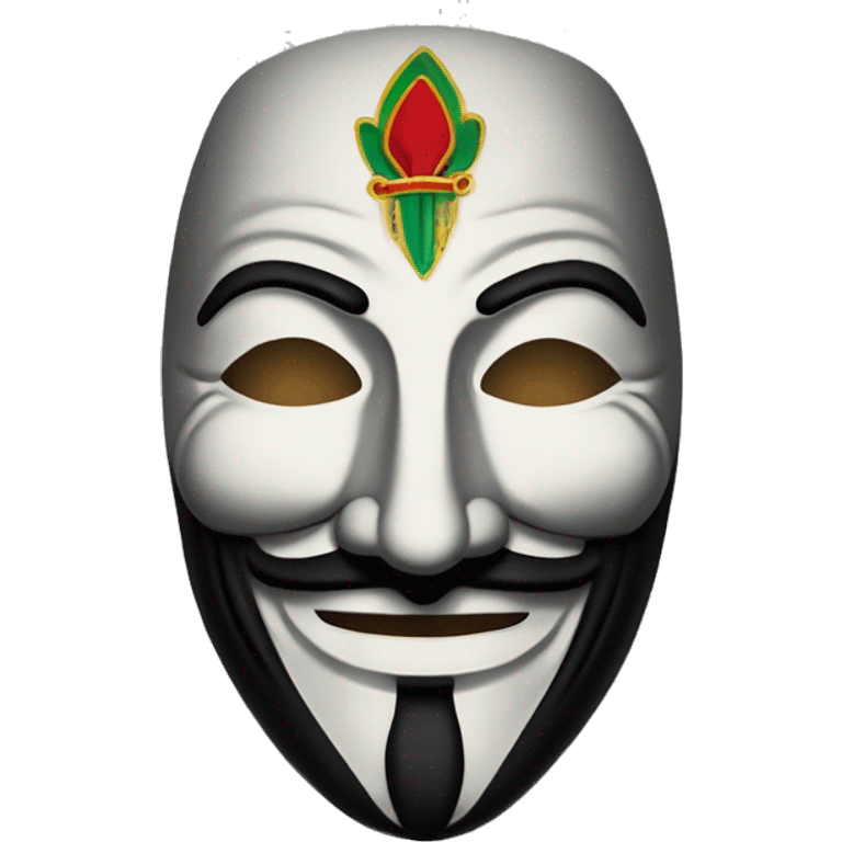 st basil cathedral guy fawkes mask emoji