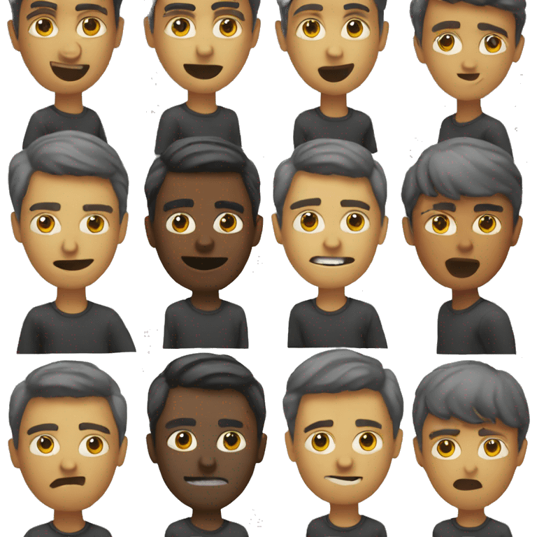 Create a talking heads emoji emoji