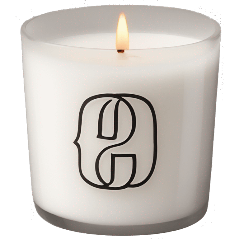 diptyque candle white one emoji