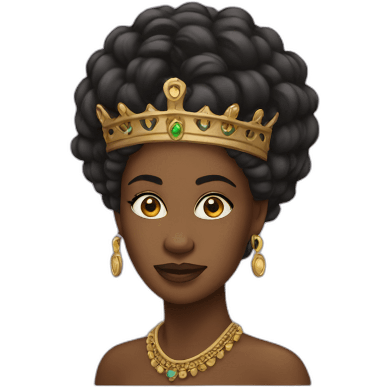 African queen emoji