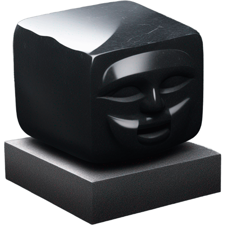 Osiris obsidian statue on granite 30 ton brick, massive size, sunlight behind, sunset colors, reflections on black stone polished clean perfect, photography angles emoji