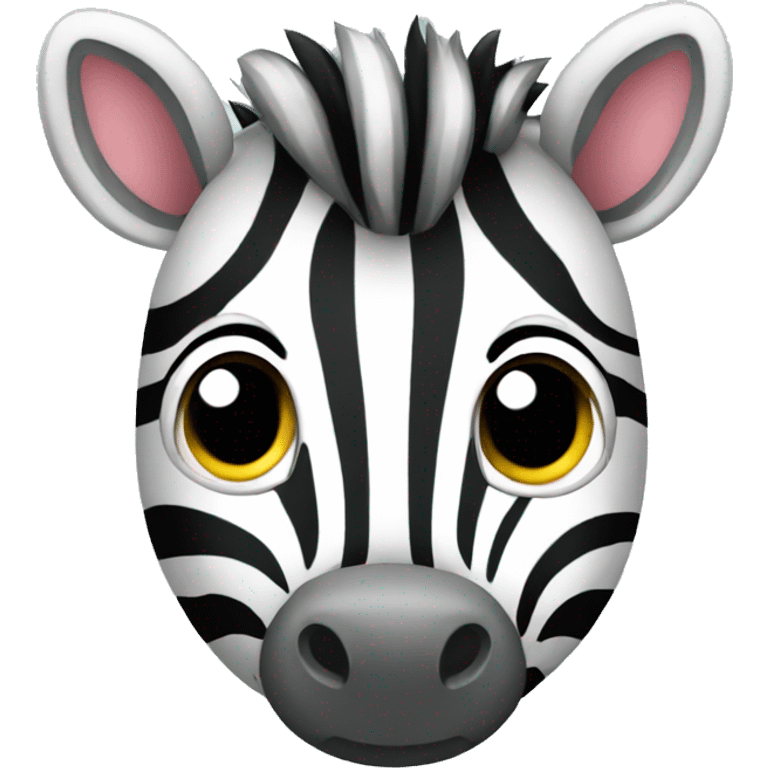 cute zebra  emoji