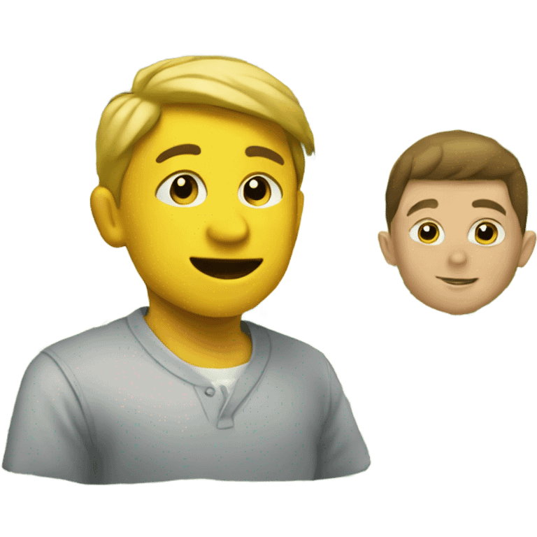 Money and boy  emoji