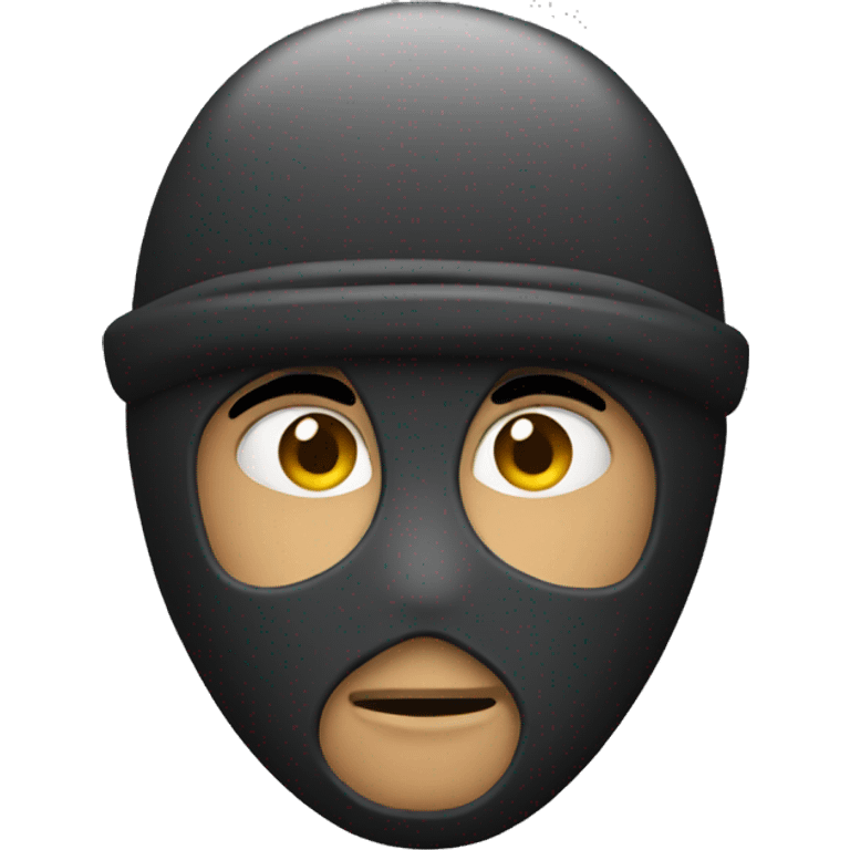 Burglar emoji