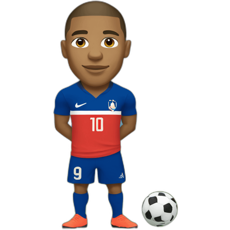 Kylian mbappe, france, world cup, buff emoji