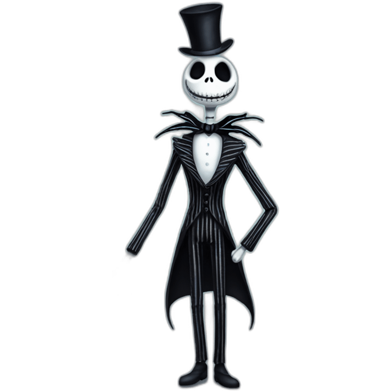 Jack Skellington Tim Burton emoji