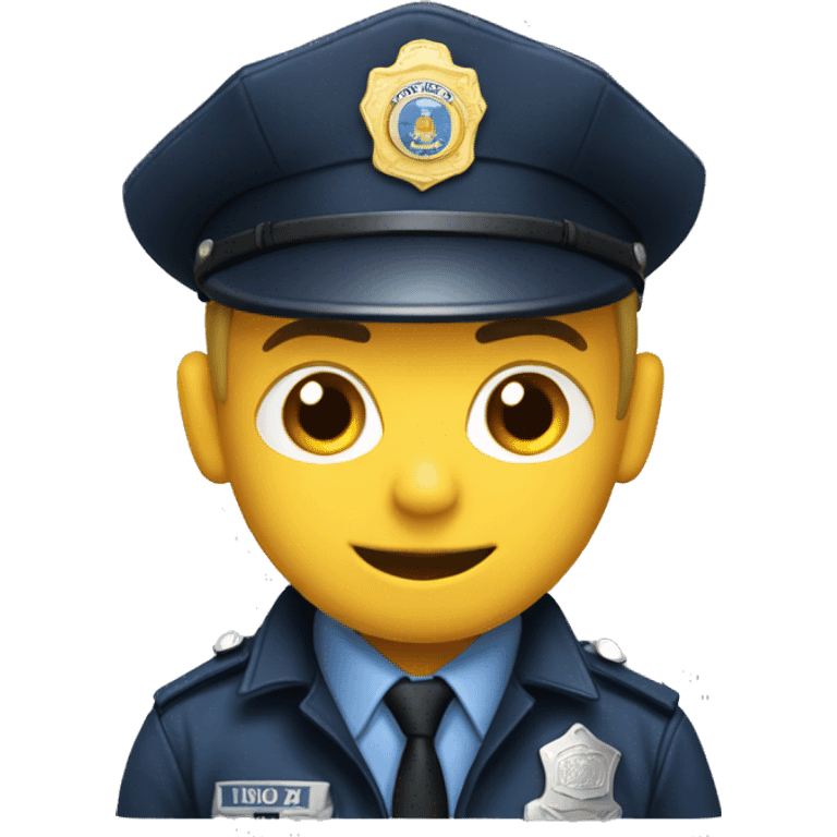 policeman tactical emoji