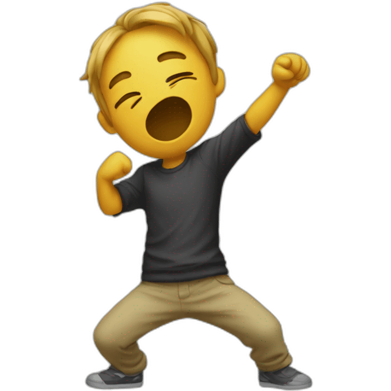 Emoji qui dab emoji