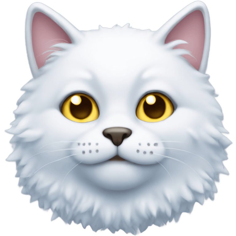 Snow cat emoji