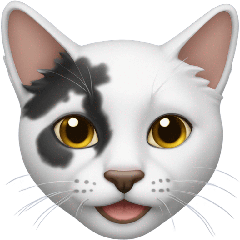 Трехцветная кошка emoji