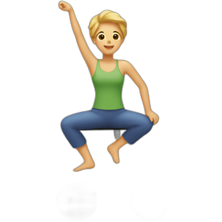 balance and mobility. emoji