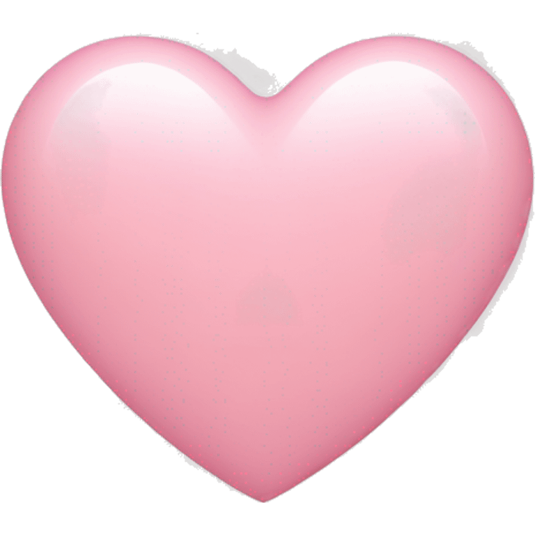 light pink heart emoji