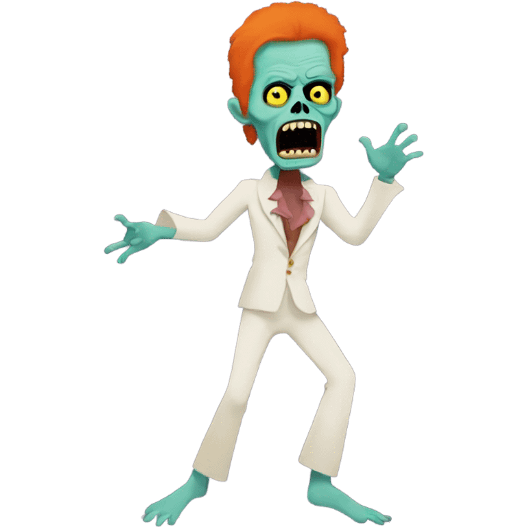 ziggy stardust zombie dancing emoji