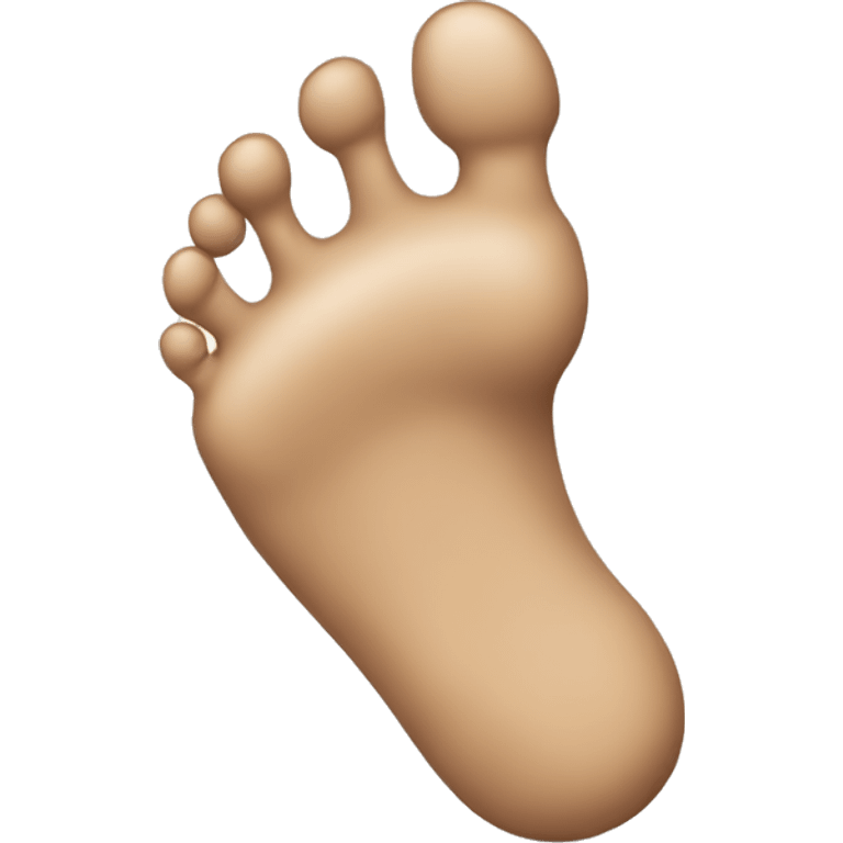 foot emoji