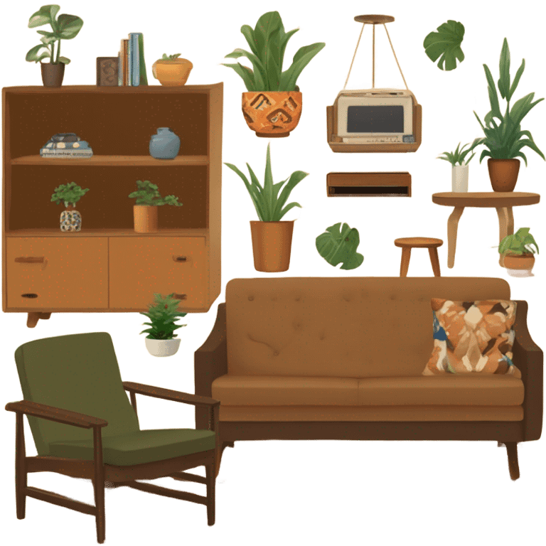 1970s living room emoji