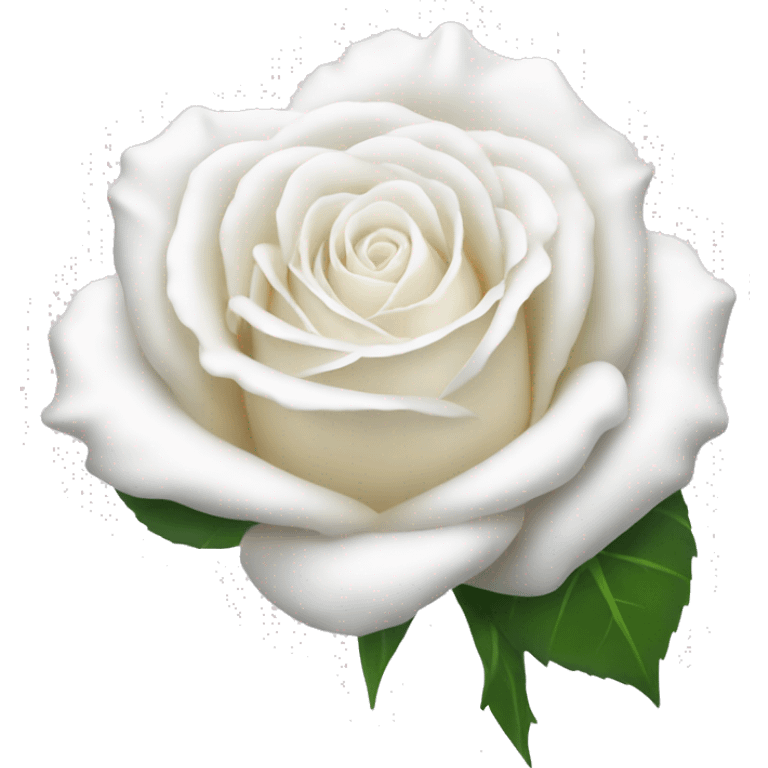 White rose emoji