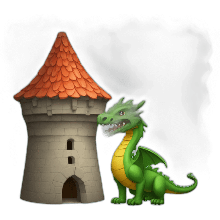 Donjon and dragon emoji