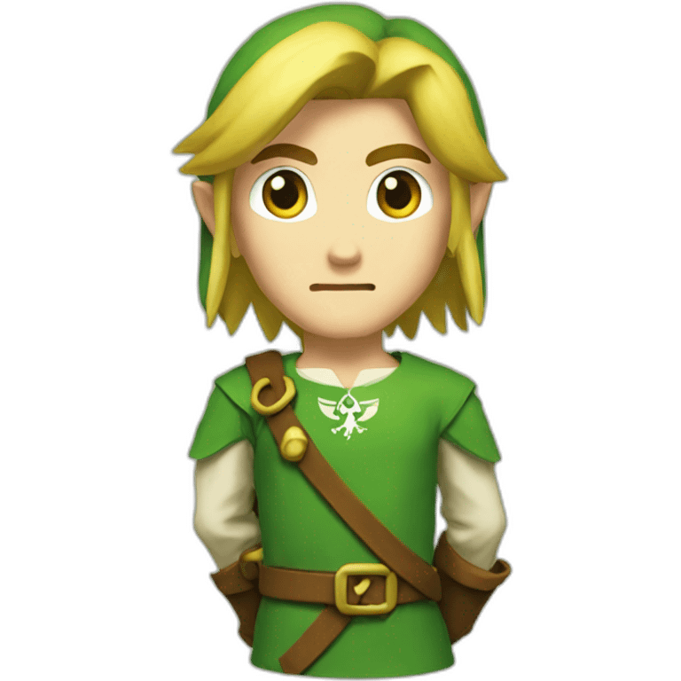 link from legend of zelda emoji