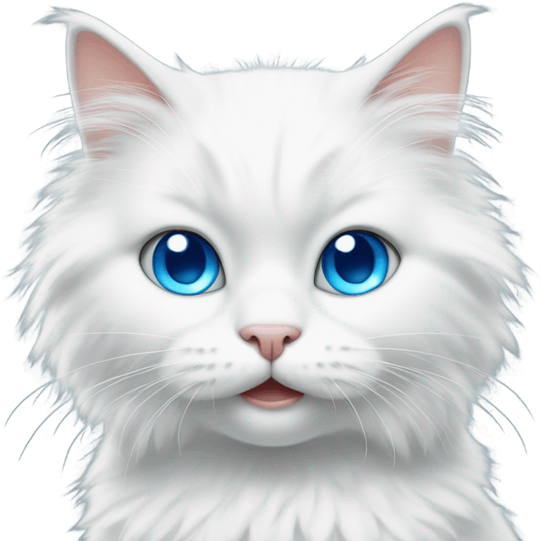 white cat emoji