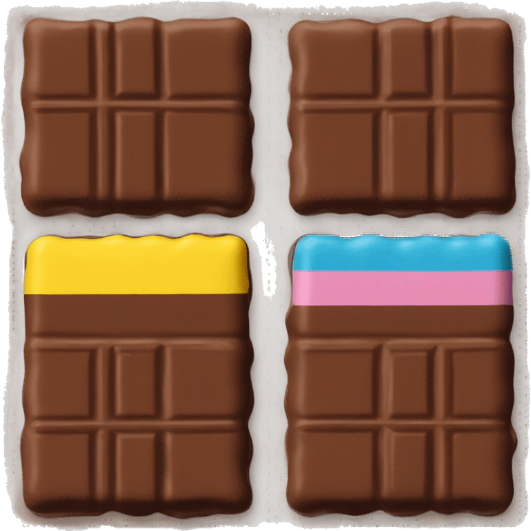 chocolate ritter sport emoji