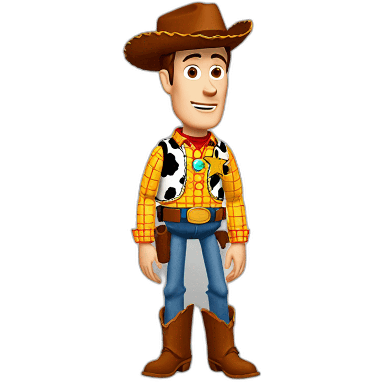 Woody toy story emoji