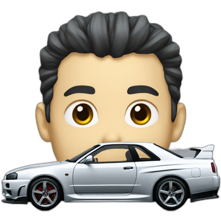 nissan skyline r34 emoji