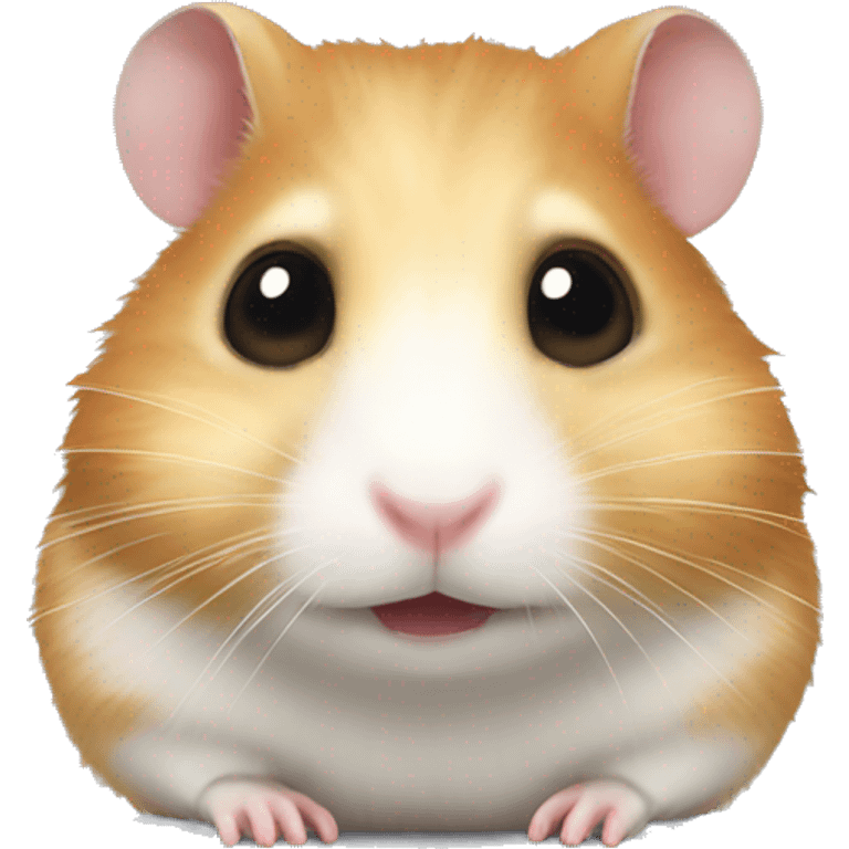 Graj hamster with bóg eyes emoji