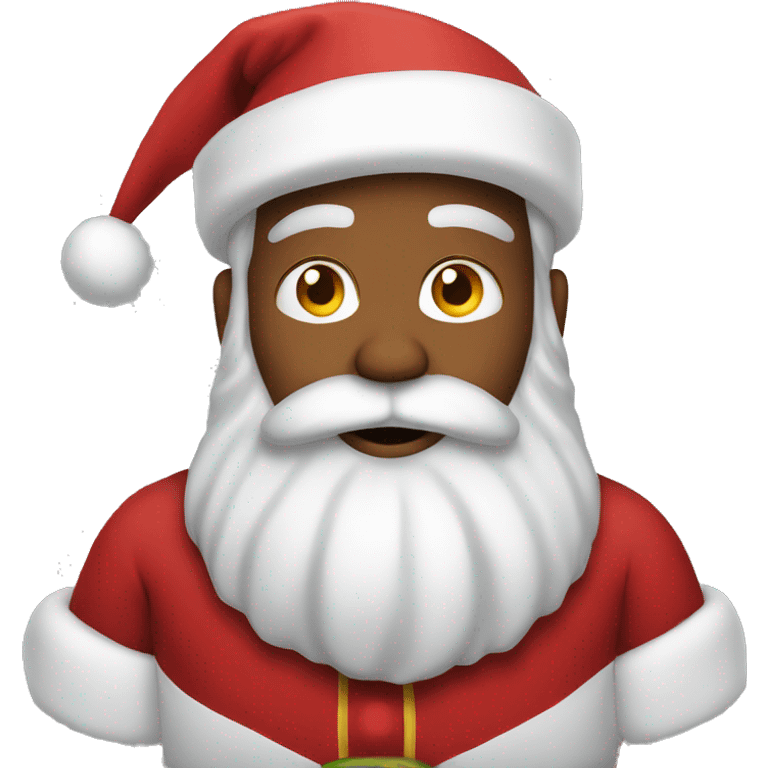 Santa clause emoji