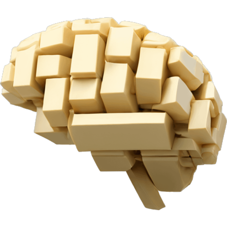 lego bricks brain emoji