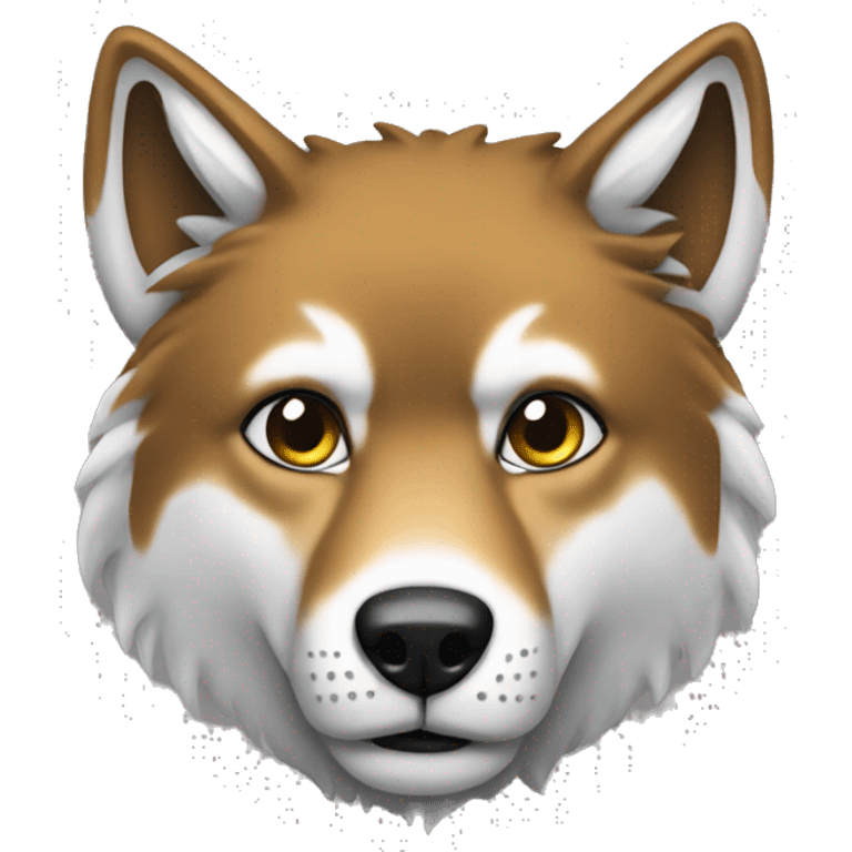 Crea un emoji de un lobo emoji