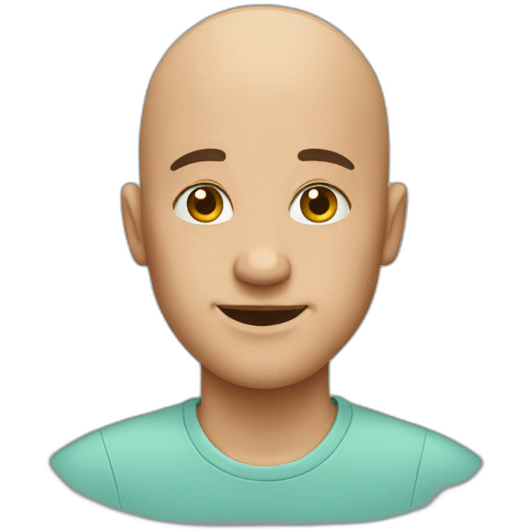 bald people emoji