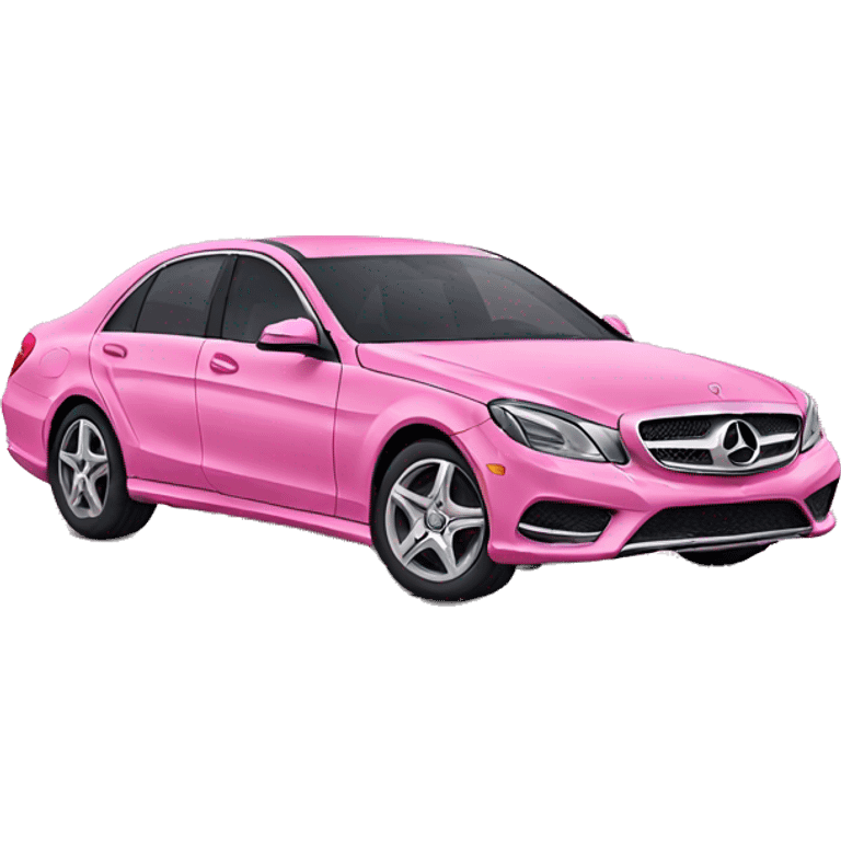 Pink Mercedes  emoji