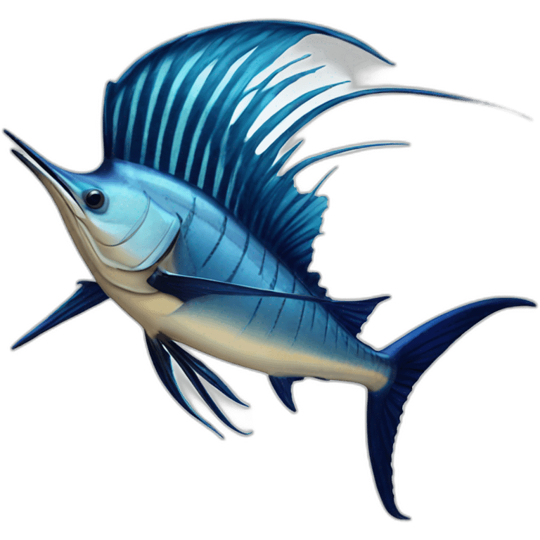 Sailfish emoji