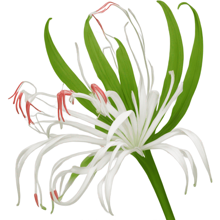 Spider lily emoji