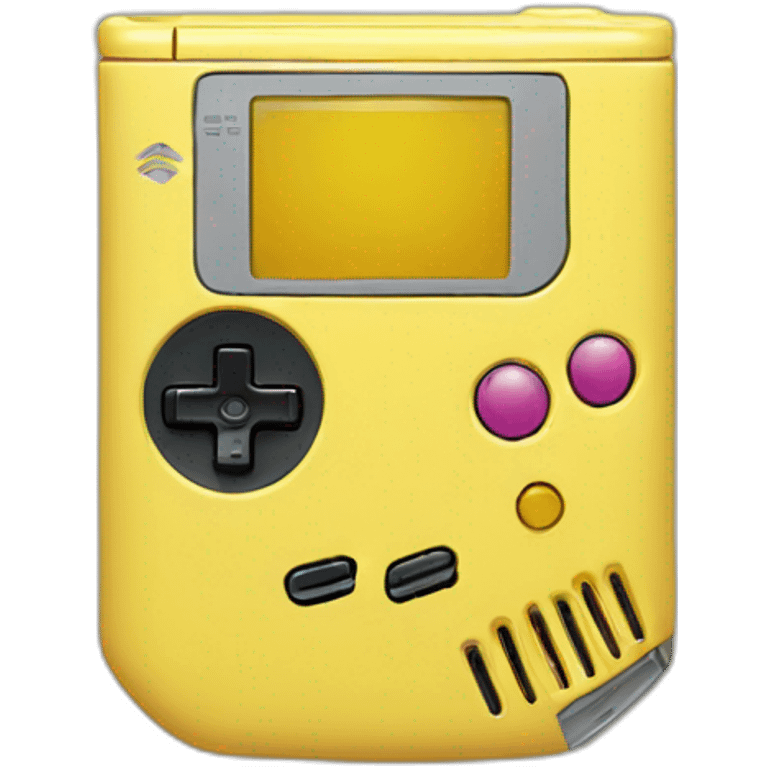 yellow gameboy emoji