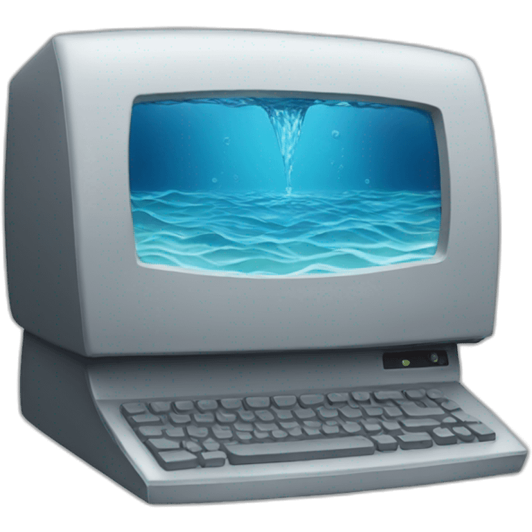 computer water emoji