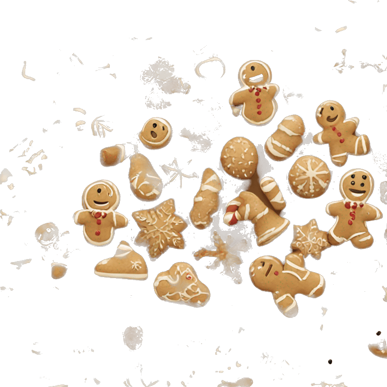 Christmas gingerbread  emoji