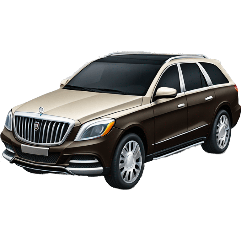 Maybach SUV car emoji