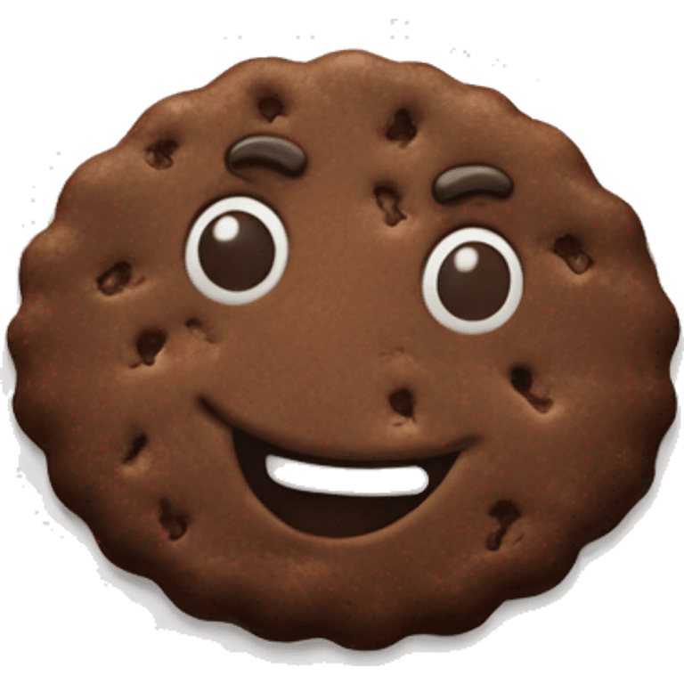 Chocolate Cookie emoji