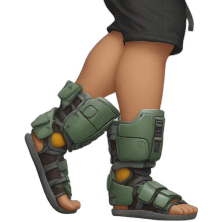 Boba feet emoji