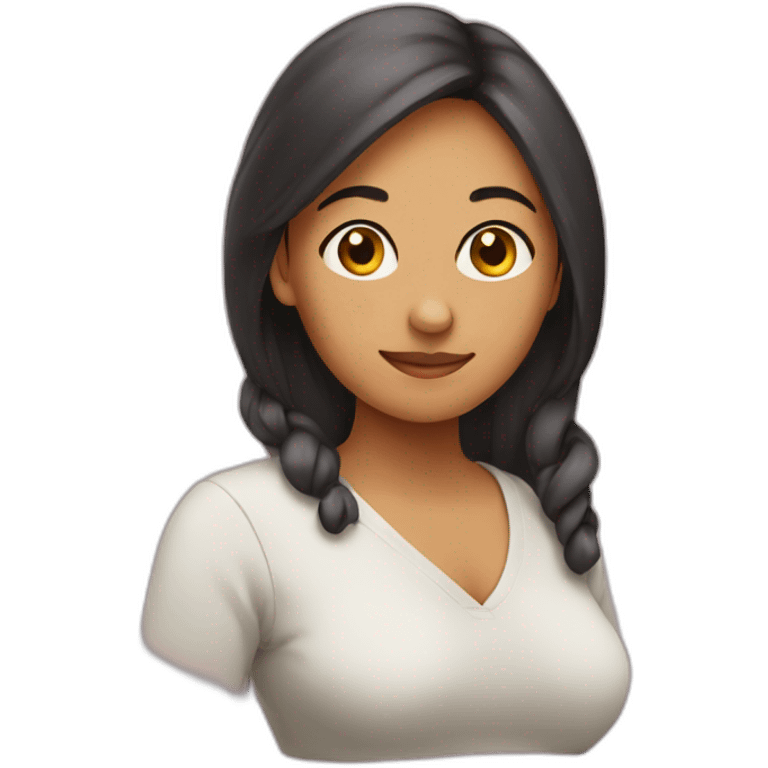 mujer embarazada emoji