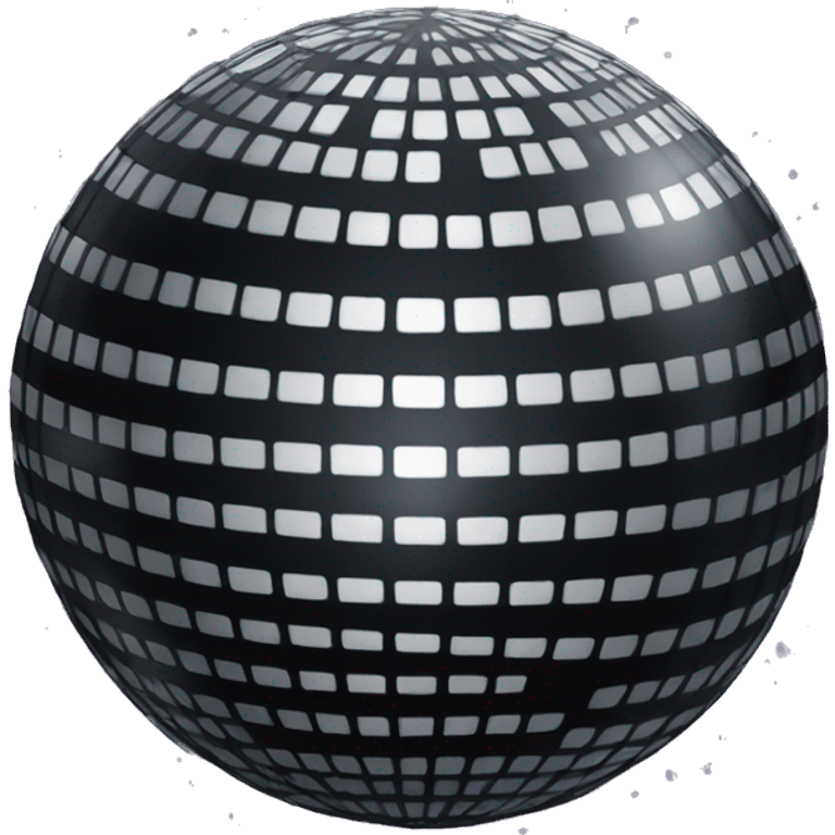 black disco ball emoji